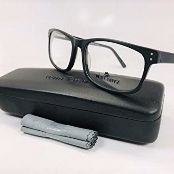 Men's Wide Guyz Untouchable Matt Black 63mm Frame - Picture 1 of 2